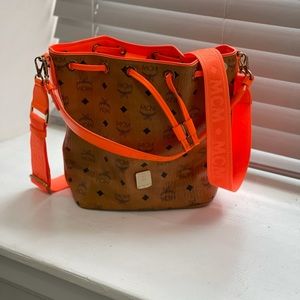 AUTHENTIC MCM Bucket Bag